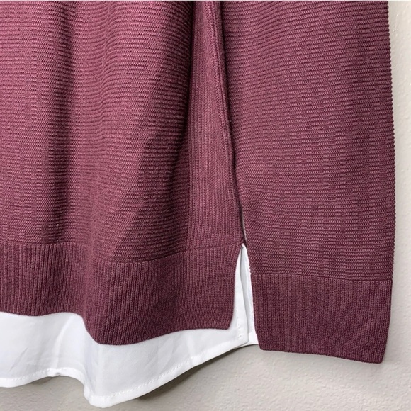 Hilary Radley Burgundy Blouse - Picture 4 of 7